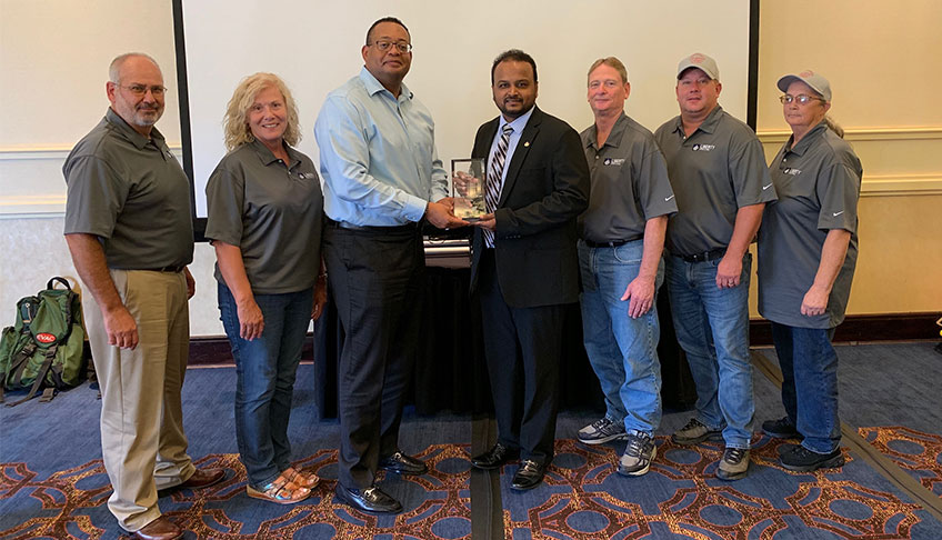 Liberty’s Peoria wire rod plant takes top safety award photo